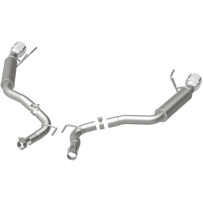 MagnaFlow Axle Back, SS, 2.5in, Competition, Dual Split Polish 4.5in Tip 2015 Ford Mustang Ecoboost thumbnail 7