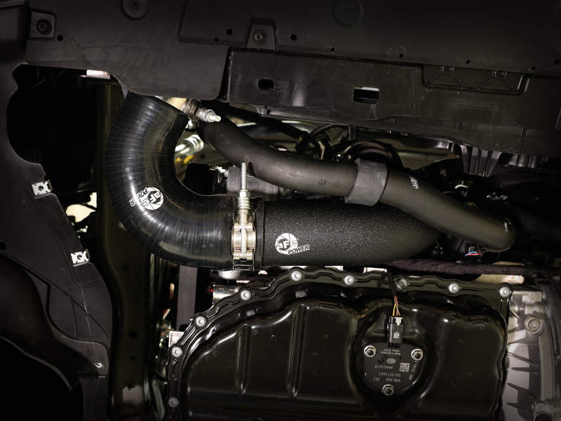 aFe Bladerunner 2.75in Aluminum Cold Charge Pipe Black VW GTI (MKVIII) 22-23 L4-2.0L (t) thumbnail 9