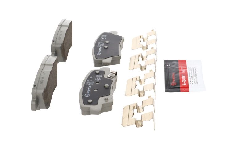 Brembo OE 2017 Hyundai Elantra/18-22 Ioniq/18-19 Sonata/16-17 Veloster Ceramic Brake Pad - Rear thumbnail 3