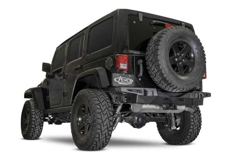 Addictive Desert Designs 17-18 Jeep JK Stealth Fighter HD Rear Bumper thumbnail 9