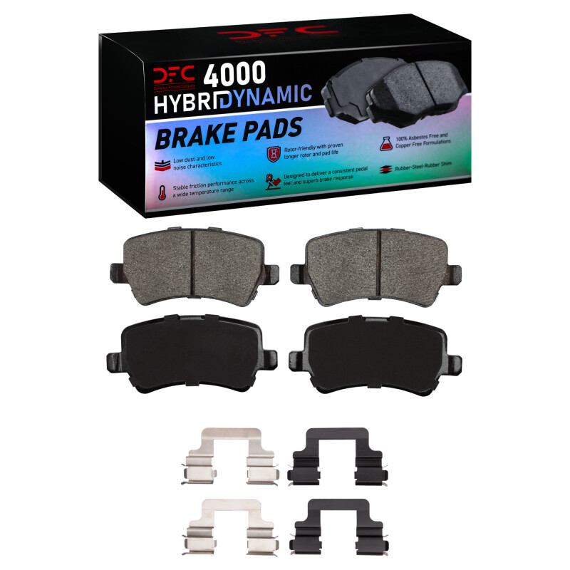 DFC HybriDynamic Brake Pads Hrdwr Kit