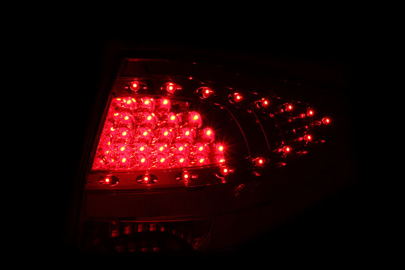 ANZO 2008-2011 Ford Focus LED Taillights Red/Clear thumbnail 7