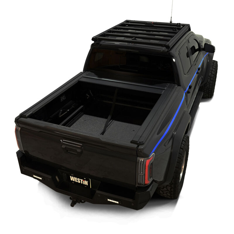 Westin 24-26 Toyota Tacoma 5ft Bed Manual Retractable Tonneau Cover - Black thumbnail 2