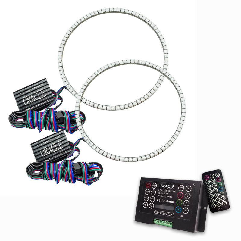 Oracle Hummer H1 92-06 LED Waterproof Halo Kit - ColorSHIFT w/ 2.0 Controller thumbnail 5