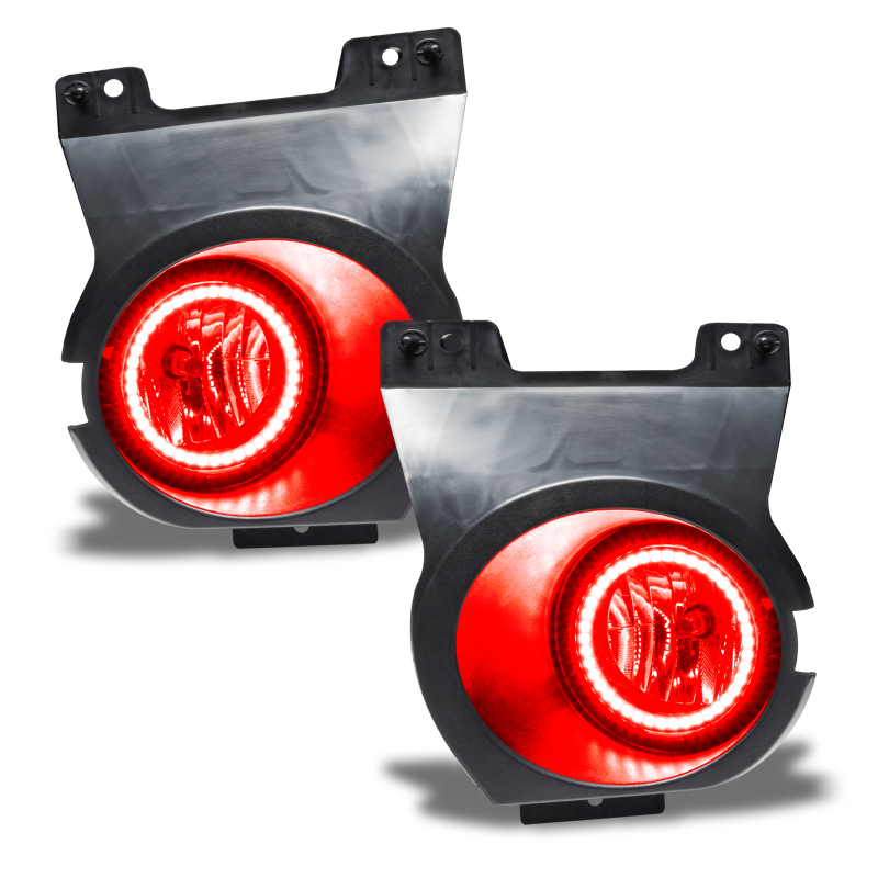 Oracle Lighting 11-14 Ford F-150 Pre-Assembled LED Halo Fog Lights -Red thumbnail 2