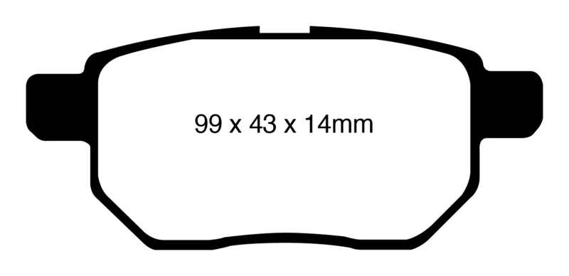 EBC S5 Brake Pad and Rotor Kit (1x ebcDP41947R, 1x ebcGD7682) thumbnail 5