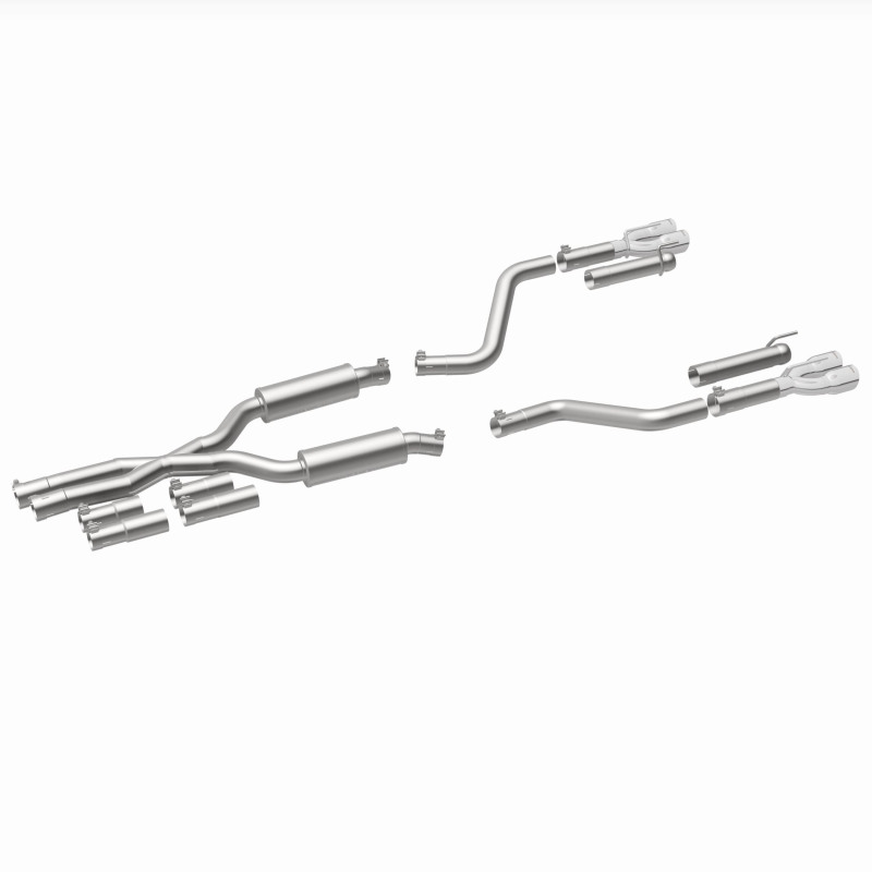 MagnaFlow 2017+ Dodge Challenger 409 SS Polished 3in Quad Tips Cat-Back Exhaust thumbnail 3