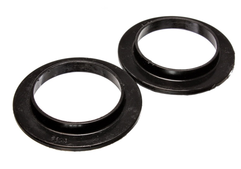Energy Suspension Universal 2 3/4in ID 4 1/16in OD 9/16in H Black Coil Spring Isolators (2 per set) thumbnail 3