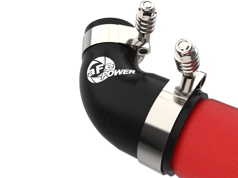 BladeRunner 3 IN Aluminum Hot Charge Pipe Red