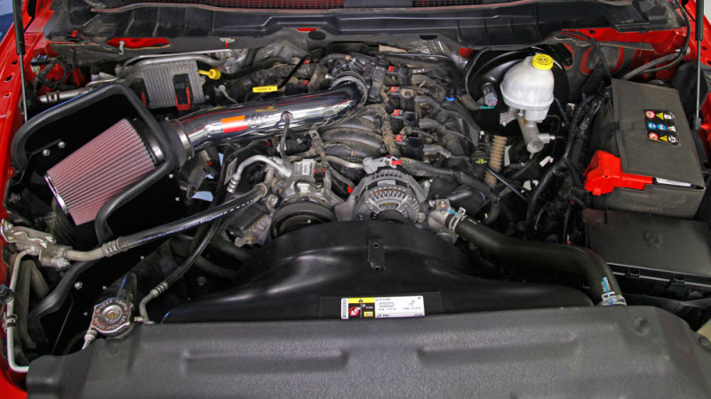 K&N 2013 Dodge Ram 1500 V8-4.7L High Flow Performance Air Intake Kit thumbnail 9