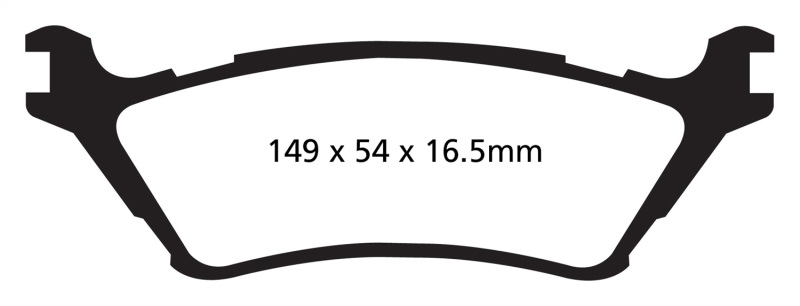 EBC S9 Brake Pad and Rotor Kit (1x ebcUSR7603, 1x ebcDP41891R) thumbnail 5