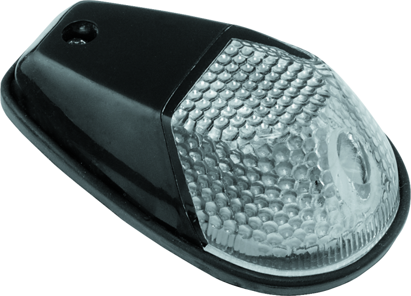BikeMaster Marker Light Universal Flush Mount Clear/Black thumbnail 2
