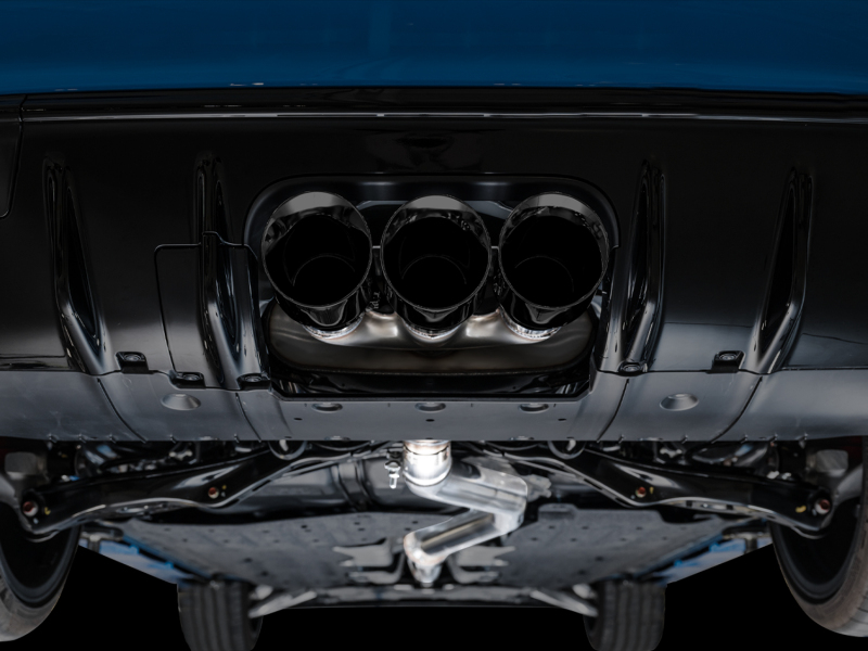 AWE Tuning 2023 Honda Civic Type R FL5 Touring Edition Exhaust w/ Triple Diamond Black Tips thumbnail 3