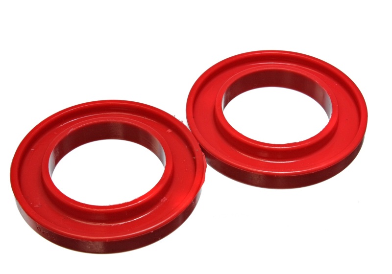 Energy Suspension Universal 3-3/16in ID 5-1/4in OD 3/4in H Red Coil Spring Isolators (2 per set) thumbnail 3