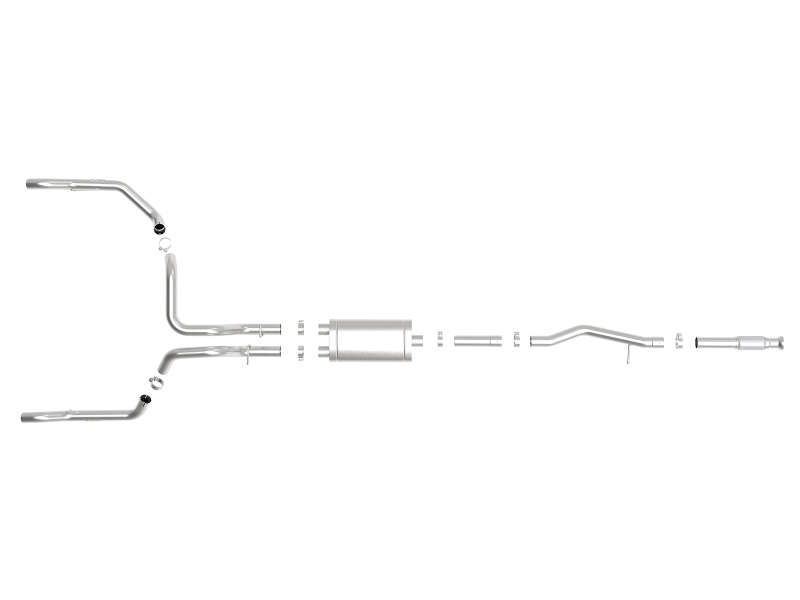 aFe Vulcan Series 3in 304SS Exhaust Cat-Back w/ OE Tips 2019 GM Silverado / Sierra 1500 V8-5.3L thumbnail 8