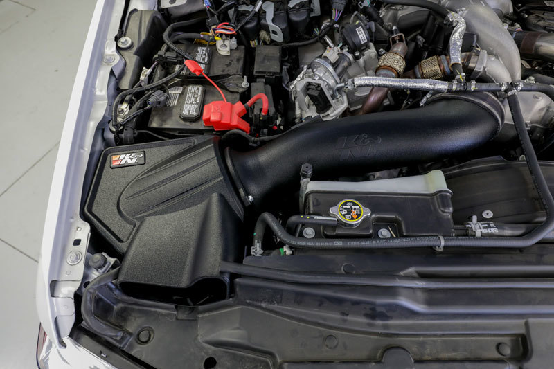 K&N 63 Series AirCharger Performance Intake 20-21 Ford F250 V8-6.7L DSL thumbnail 7