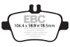 EBC Ultimax2 Brake Pad Sets