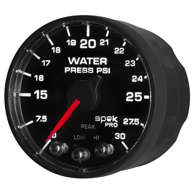 Autometer Spek-Pro - Nascar 2-1/16in Water Press 0- 30 psi Bfb thumbnail 9