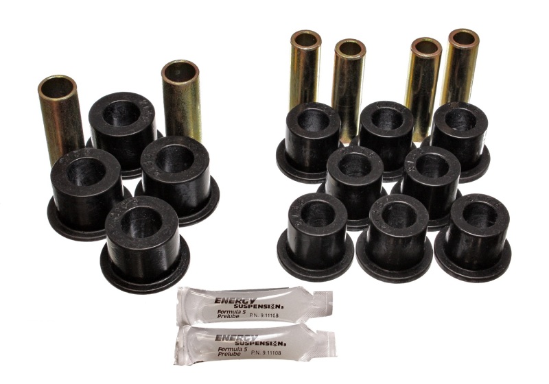 Energy Suspension 06/86-97 Nissan 720/Hardbody P/U 4WD Black Front Leaf Spring Bushing Set thumbnail 3