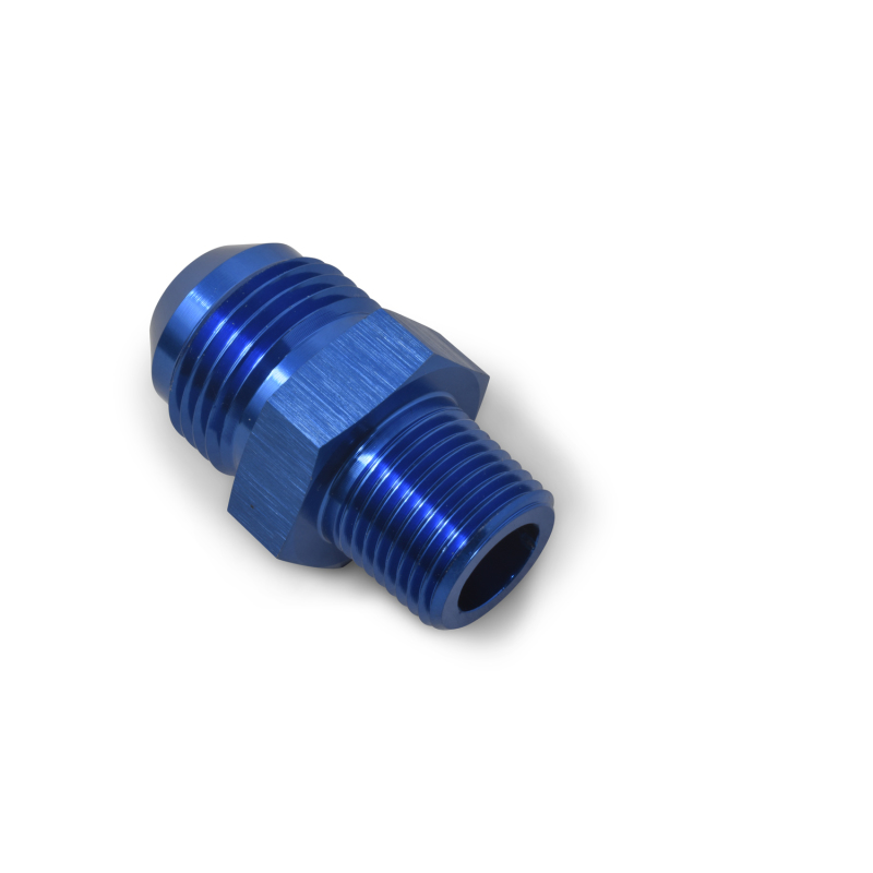 Russell Performance -16 AN to 1in NPT Straight Flare to Pipe (Blue) thumbnail 6