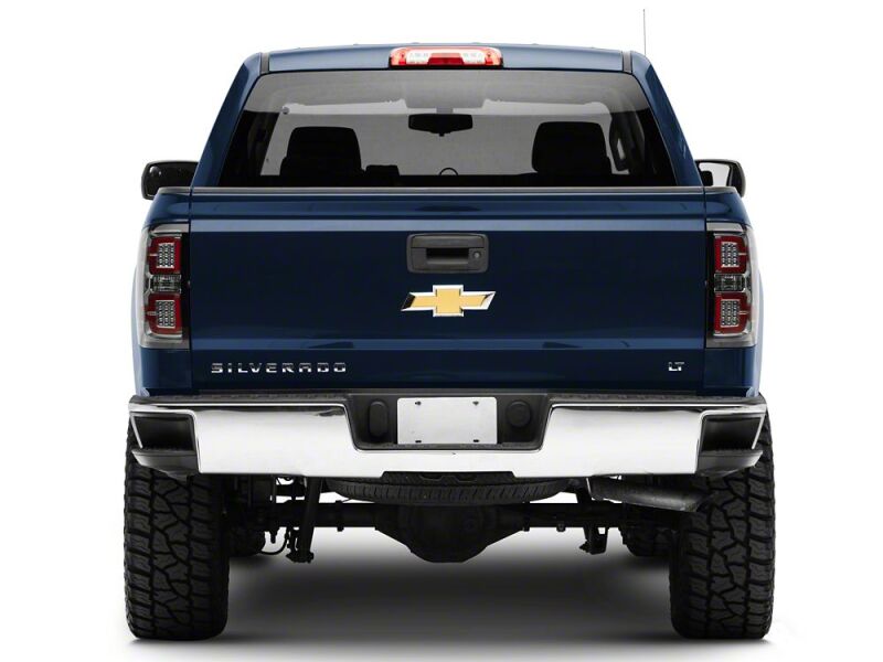 Raxiom 14-18 Chevrolet Silverado 1500 LED Tail Lights/SeqTurn Signals- Chrome- Smoked Lens thumbnail 2