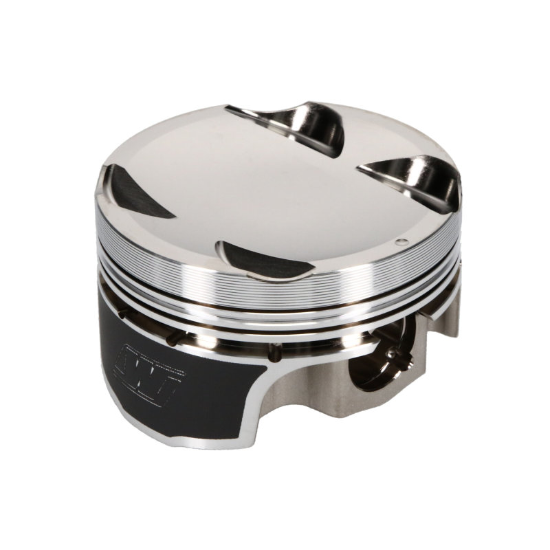 Wiseco Mitsubishi 4G63 7-Bolt 12cc Dish 8.5:1 Compression Piston Set thumbnail 8