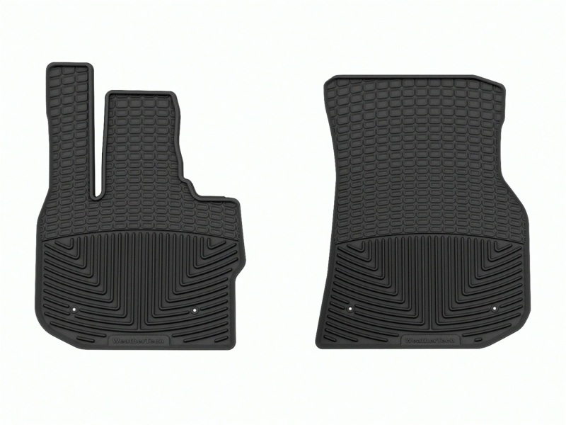 WT Rubber Mats - Front - Blk