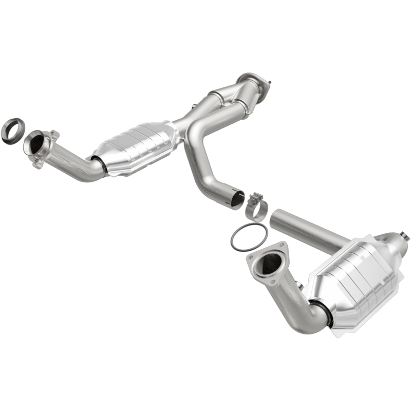 MagnaFlow DF Cat. Conv 02-06 Cadillac Truck. 8 5.3L Dual Conv. Y-Pipe Assy 2wd/Chevy Truck 99-07 thumbnail 3