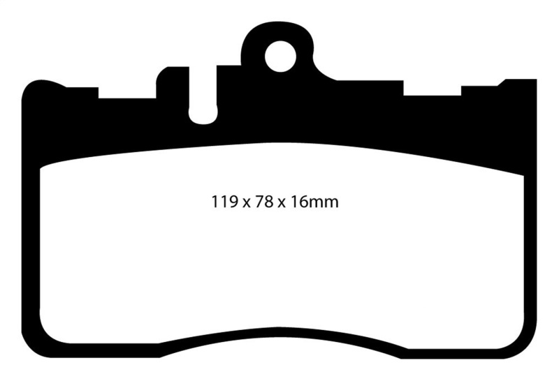 EBC S4 Brake Pad and Rotor Kit (1x ebcDP31622C, 1x ebcUSR7208) thumbnail 5