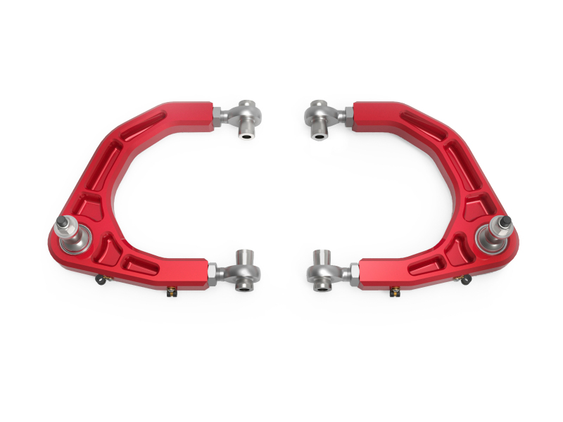 aFe Control 05-23 Toyota Tacoma Upper Control Arms - Red Anodized Billet Aluminum thumbnail 7