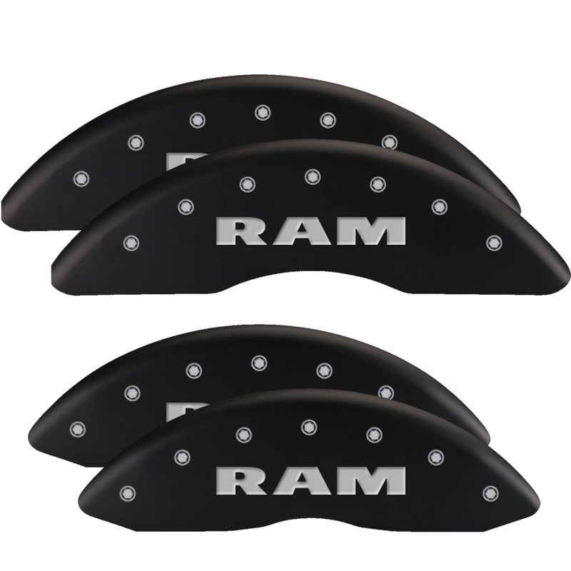 MGP 4 Caliper Covers Engraved Front & Rear MGP Yellow finish black ch thumbnail 4