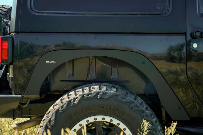 DV8 Offroad 07-18 Jeep Wrangler JK Fender Flare Deletes