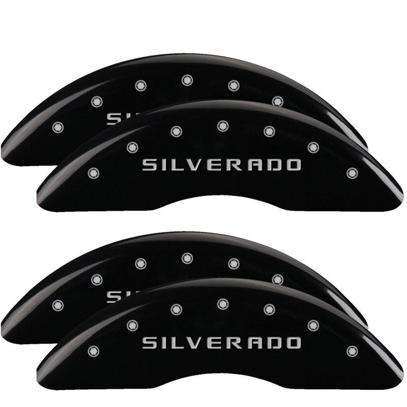 MGP 4 Caliper Covers Engraved Front & Rear MGP Yellow finish black ch thumbnail 5