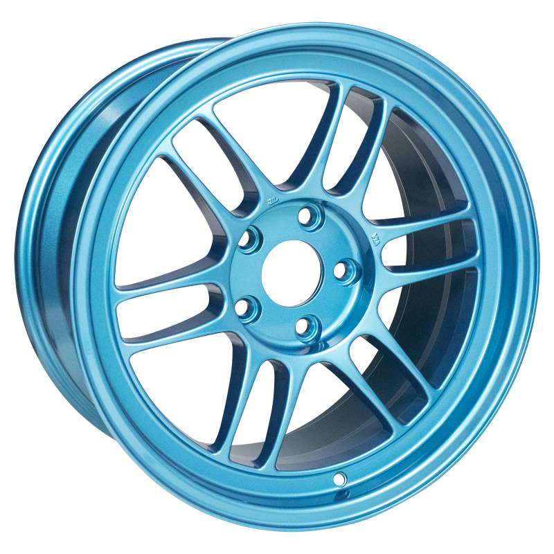 Enkei RPF1 17x9 5x114.3 35mm Offset 73mm Bore Emerald Blue Wheel (MOQ 40) thumbnail 3