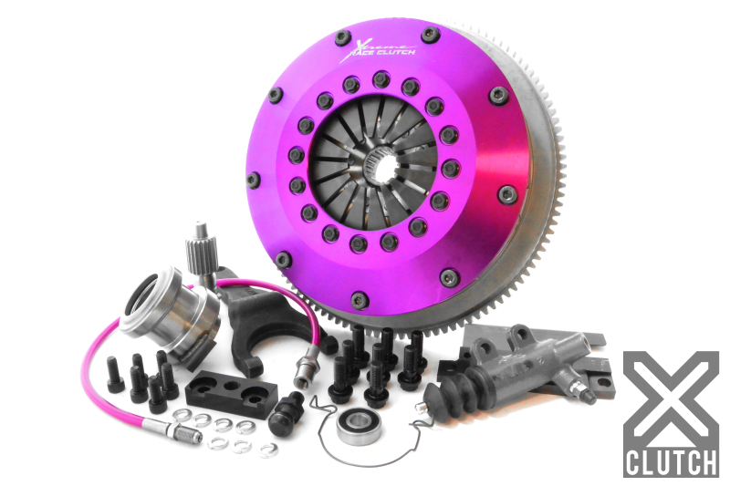 XClutch 97-01 Toyota Mark II Tourer V 2.5L 8in Twin Solid Ceramic Clutch Kit thumbnail 3