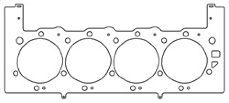 Cometic GM / Mercury 8.1L 496ci 4.350in Bore .051in MLS LH Head Gasket thumbnail 9