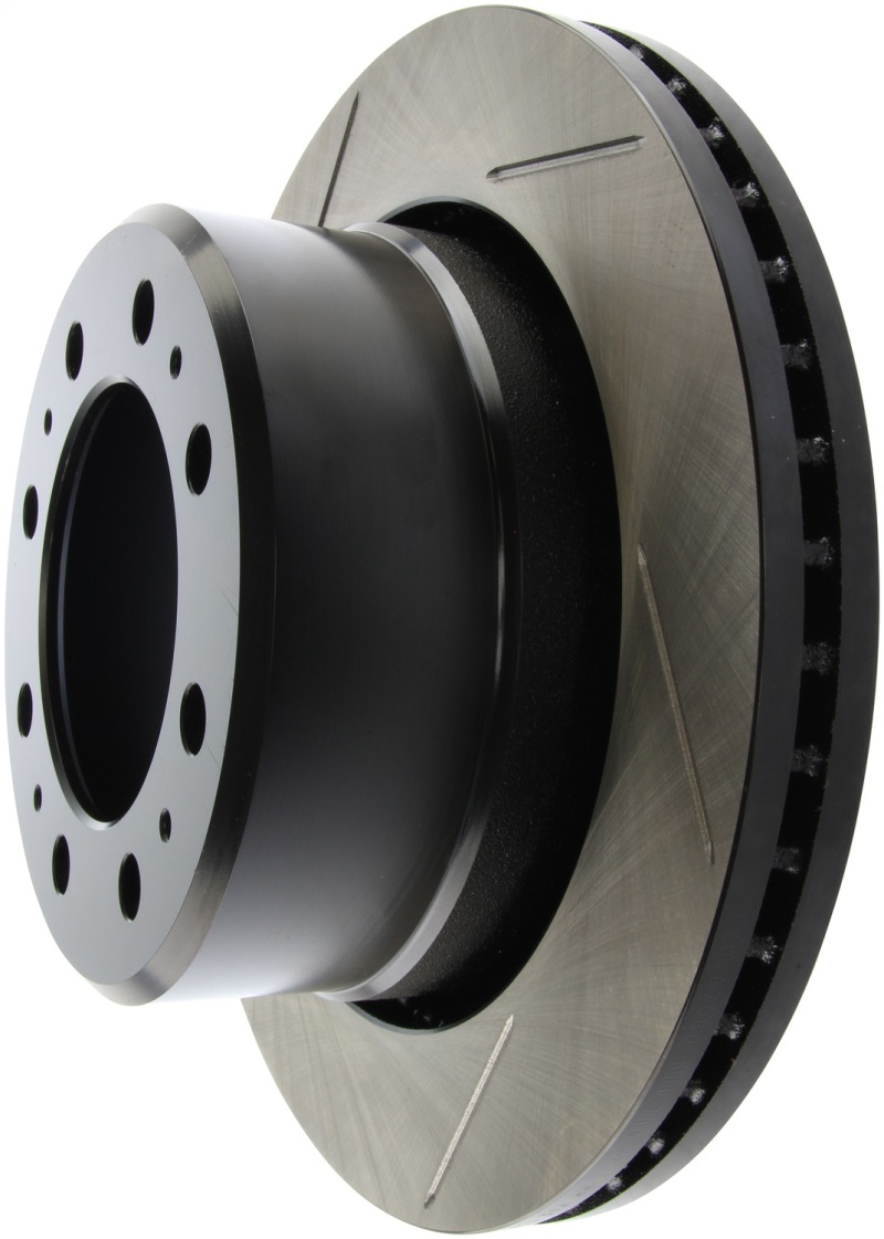 StopTech 08-10 Dodge Ram 4500 6.7L Slotted Right Front Brake Rotor thumbnail 4