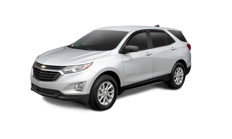 AVS 2018 Chevy Equinox Ventvisor Outside Mount Window Deflectors 4pc - Smoke thumbnail 2
