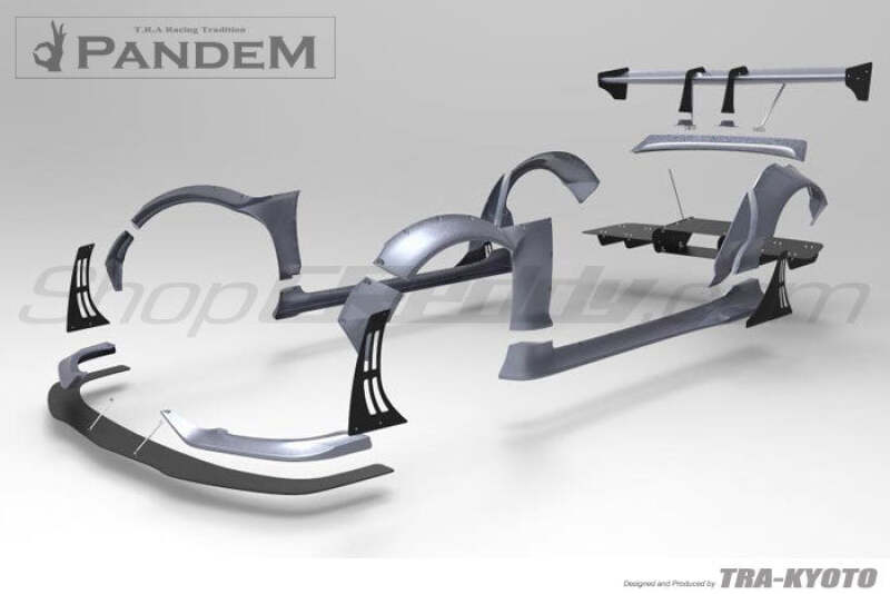 GReddy 09-12 Mazda RX-8 Pandem Wide Body Side Skirts thumbnail 2