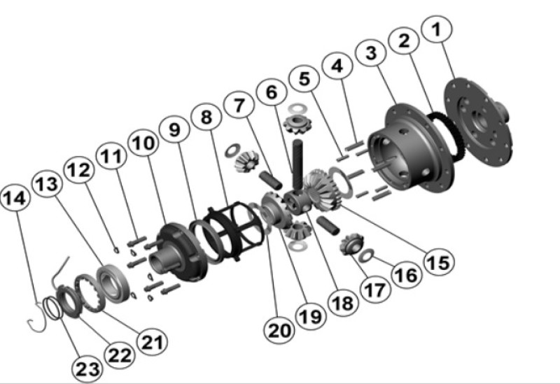 ARB Diff Parts & Components