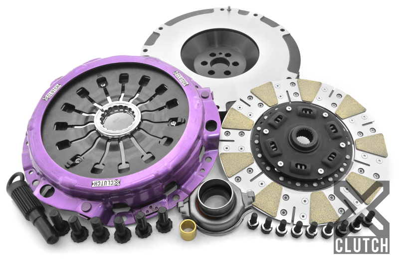 XClutch 99-02 Nissan Skyline GT-R 2.6L Stage 2 Cushioned Ceramic Clutch Kit thumbnail 3