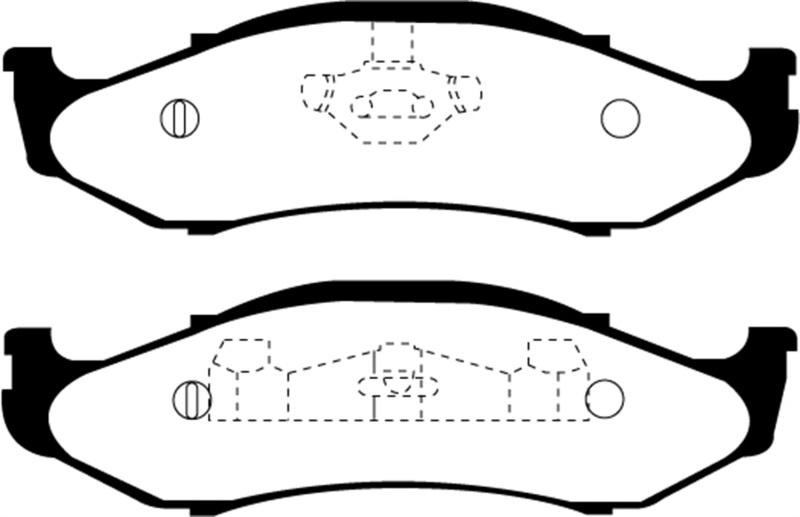 EBC S3 Brake Pad and Rotor Kit (1x ebcDP61255, 1x ebcGD1256) thumbnail 4