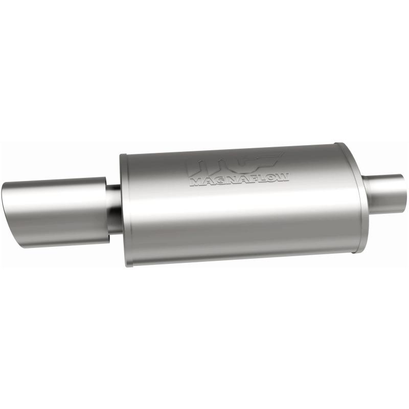 MagnaFlow Muffler W/Tip Mag SS 14X5X8 2.25/4. thumbnail 7