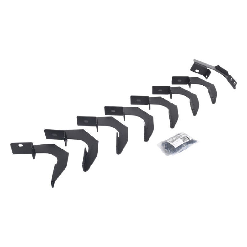 Go Rhino 15-22 GMC Canyon CC 4DR V-Series V3 Side Step Kit (w/Brackets) - Tex. Blk (1x gor6942356, 1x gorV300080T) thumbnail 2