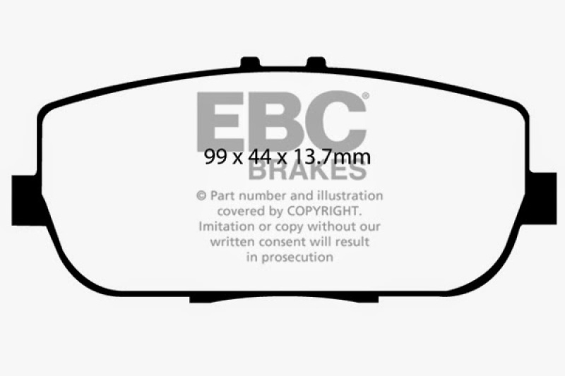 EBC S4 Brake Pad and Rotor Kit (1x ebcUSR7765, 1x ebcDP31775C) thumbnail 8