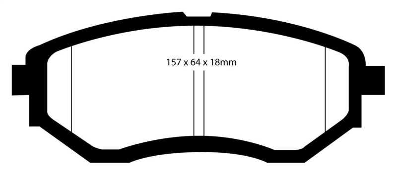 EBC S9 Brake Pad and Rotor Kit (1x ebcDP41583R, 1x ebcUSR7337) thumbnail 5
