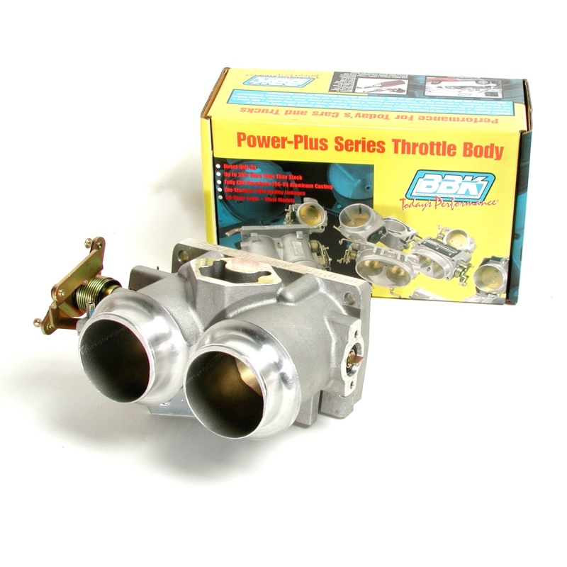 BBK 87-96 Ford F Series Truck RV 302 351 Twin 61mm Throttle Body BBK Power Plus Series thumbnail 2