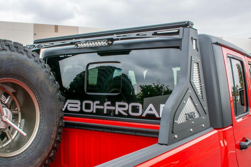 DV8 Offroad 2019+ Jeep Gladiator Bolt On Chase Rack thumbnail 8