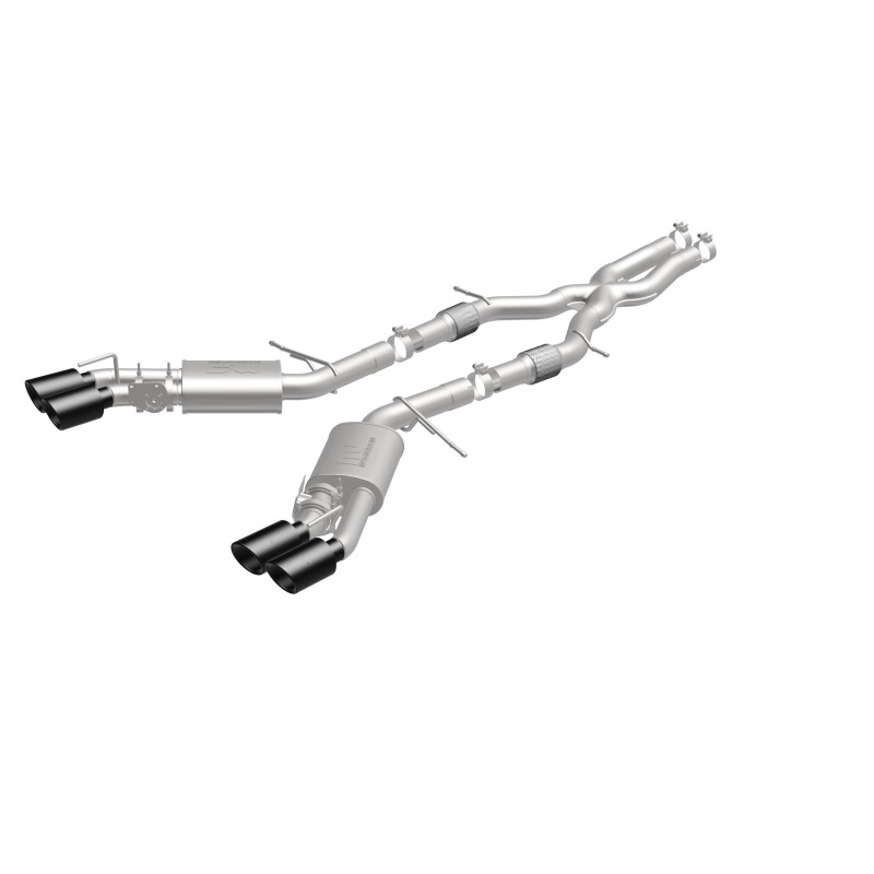 MagnaFlow SYS Cat-Back 2015-2017 Cadillac CTS-V 6.2L Quad 4in Carbon Fiber Tips thumbnail 7