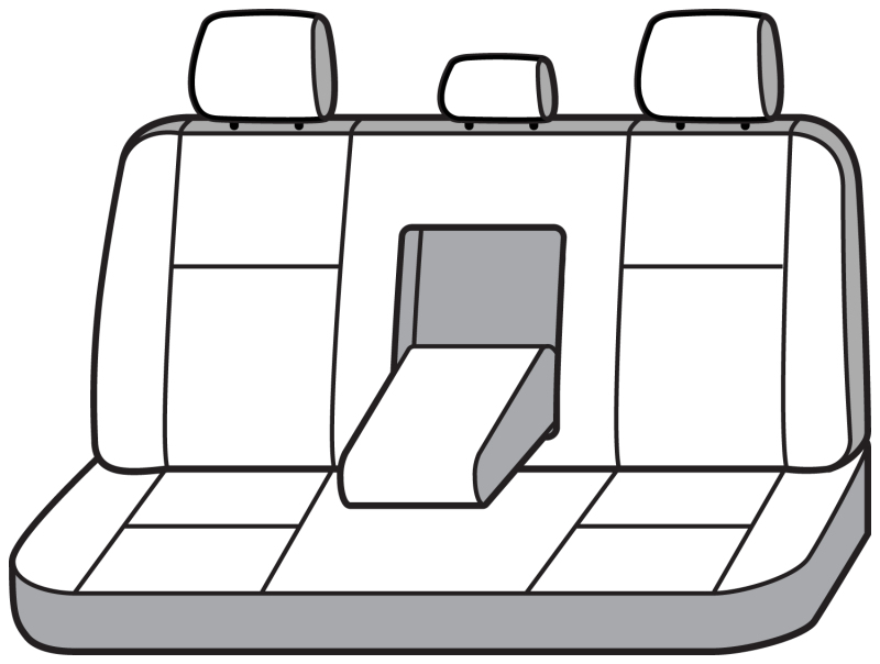 Covercraft 21-25 Lexus ES350 ES300 Endura Waterproof SeatSaver Custom Second Row Seat Covers